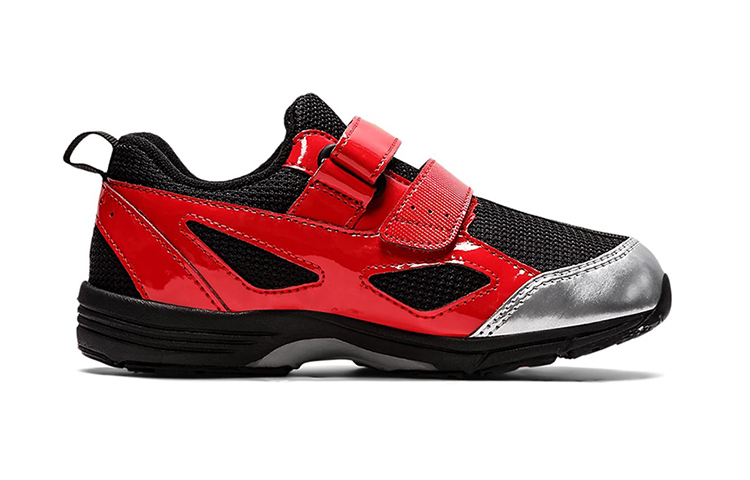 Order (PS) アシックス ミニゼロ3 ランニングシューズ (黒/赤) 1144A020-602