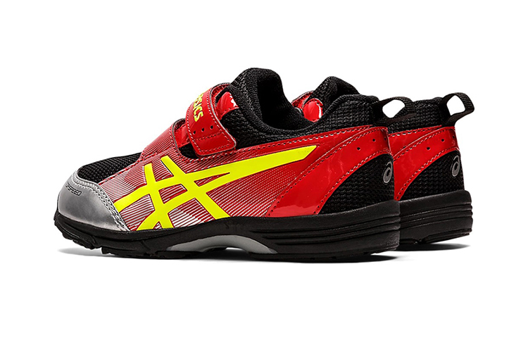Shop (PS) アシックス ミニゼロ3 ランニングシューズ (黒/赤) 1144A020-602