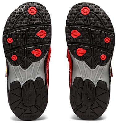 (PS) ASICS Kasut Lari Mini-Zero 3 'Hitam Merah' 1144A020-602 Details for (PS) ASICS Kasut Lari Mini-Zero 3 'Hitam Merah' 1144A020-602