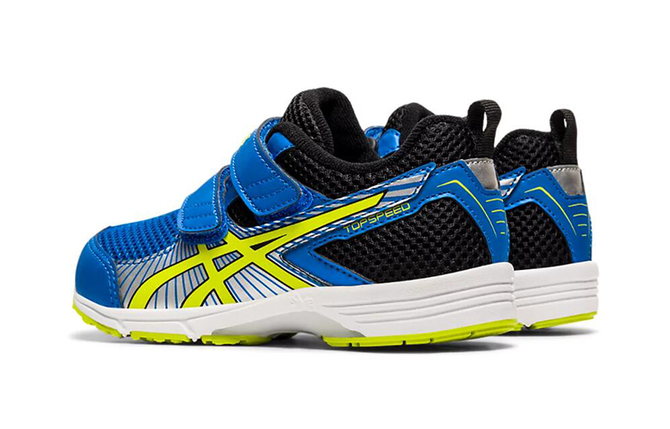 Shop (PS) ASICS Mini 4 'Biru Kuning Perak' Sneakers 1144A174-402