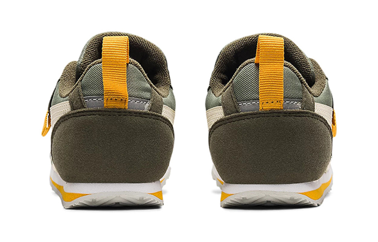 Purchase (PS) ASICS Mini Fw Low 'Khaki Magic Tape' Sepatu Anak-Anak 1144A192-301