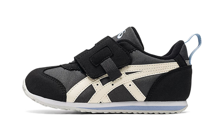(Preschool) ASICS Mini Fw Low Top Running Shoes 'Black Magic Tape' 1144A192-002