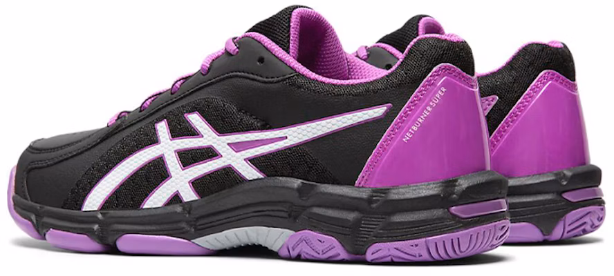 (Youth) ASICS Netburner Super 'Black Purple' 1074A007-004 Lookbook (Youth) ASICS Netburner Super 'Black Purple' 1074A007-004