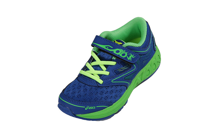 Lookbook (PS) ASICS Noosa ''Bleu Vert Velcro'' C712N-4585