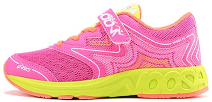 (Preschool) ASICS Noosa 'Pink-Yellow' C712N-700 (Preschool) ASICS Noosa 'Pink-Yellow' C712N-700