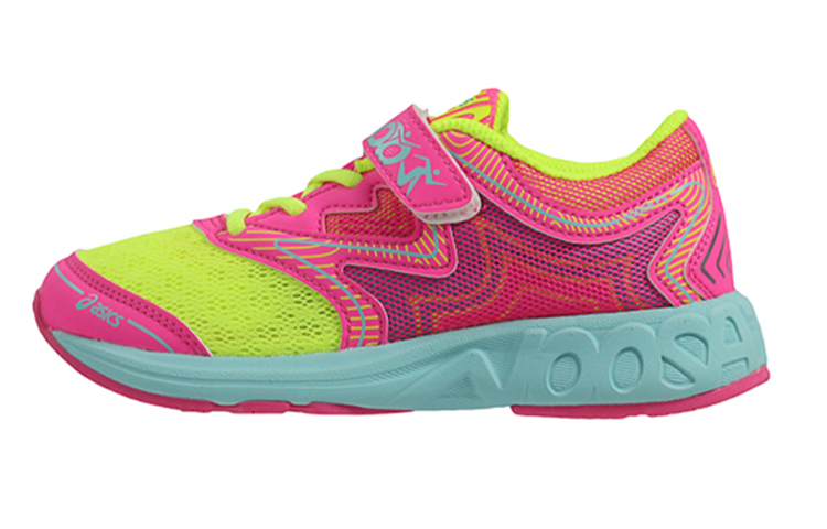 (Preschool) ASICS Noosa Low 'Pink Yellow' C712N-0720