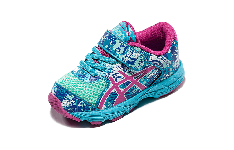 Order 嬰童 Asics Noosa Tri 11 減震耐磨防滑 低幫跑步鞋 藍粉