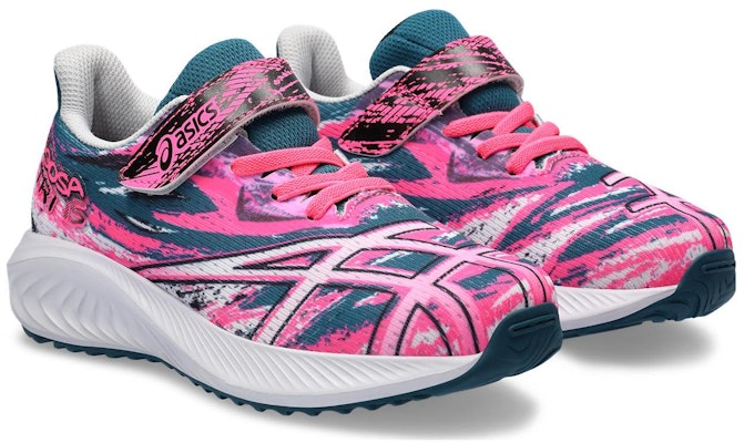 兒童 Asics Noosa Tri 15 運動 減震透氣 低幫 兒童跑步鞋 粉色 Lookbook 兒童 Asics Noosa Tri 15 運動 減震透氣 低幫 兒童跑步鞋 粉色
