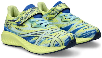 Lookbook 兒童 Asics Noosa Tri 15 舒適 透氣 低幫 兒童跑步鞋 藍綠色