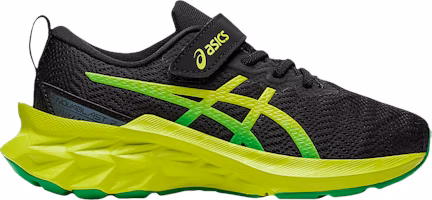 (Preschool) ASICS Novablast 2 'Black Lime Zest' 1014A236-004 (Preschool) ASICS Novablast 2 'Black Lime Zest' 1014A236-004