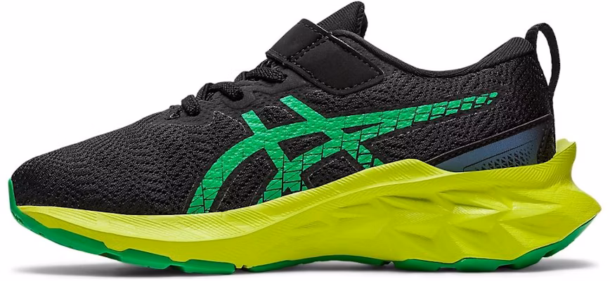 (Preschool) ASICS Novablast 2 'Black Lime Zest' 1014A236-004 Buy (Preschool) ASICS Novablast 2 'Black Lime Zest' 1014A236-004
