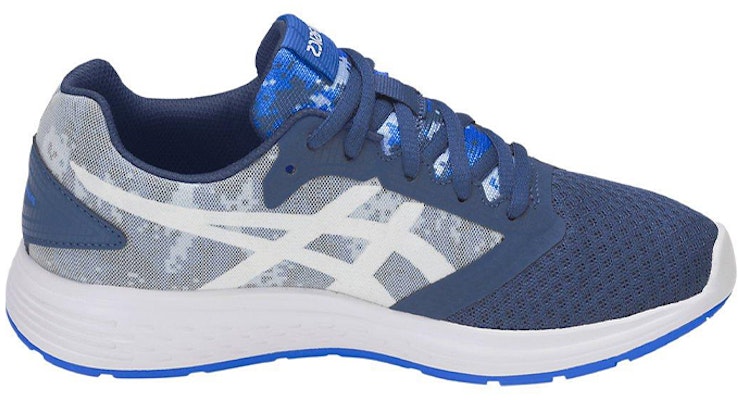 (Youth) ASICS Patriot 10 Blue/White 1014A039-401 Order (Youth) ASICS Patriot 10 Blue/White 1014A039-401