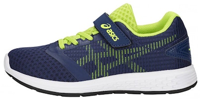 (Preschool) ASICS Patriot 10 'Deep Blue Velcro' 1014A026-401 (Preschool) ASICS Patriot 10 'Deep Blue Velcro' 1014A026-401