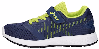 (Preschool) ASICS Patriot 10 'Deep Blue Velcro' 1014A026-401 (Preschool) ASICS Patriot 10 'Deep Blue Velcro' 1014A026-401