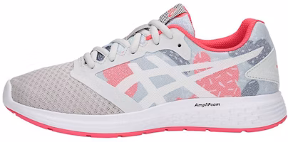 (Youth) ASICS Patriot 10 Grey/Pink 1014A039-022 (Youth) ASICS Patriot 10 Grey/Pink 1014A039-022
