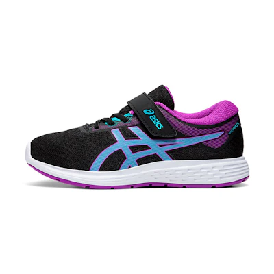 (PS) ASICS Patriot 11 'Black Blue Colorblock'