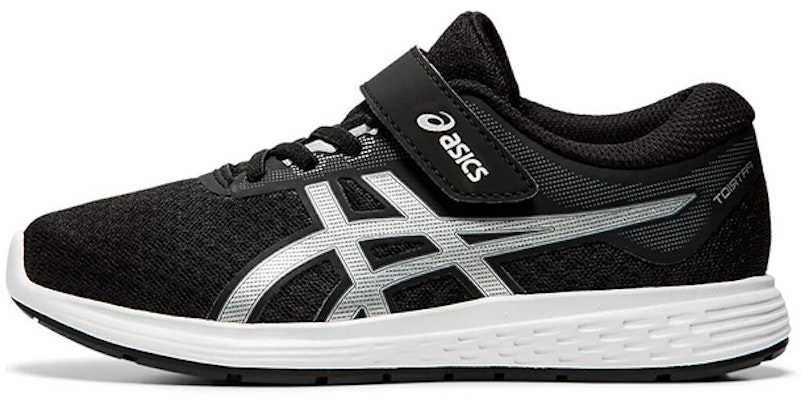 (Preschool) ASICS Patriot 11 'Black Silver' 1014A071-002 Buy (Preschool) ASICS Patriot 11 'Black Silver' 1014A071-002