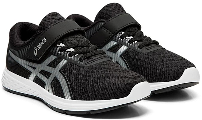 (Preschool) ASICS Patriot 11 'Black Silver' 1014A071-002 Lookbook (Preschool) ASICS Patriot 11 'Black Silver' 1014A071-002