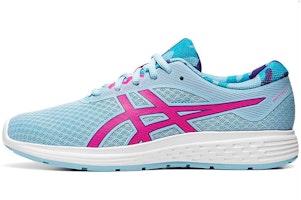 (Preschool) ASICS Patriot 11 K Sport Shoes Blue/Pink 1014A089-400 (Preschool) ASICS Patriot 11 K Sport Shoes Blue/Pink 1014A089-400