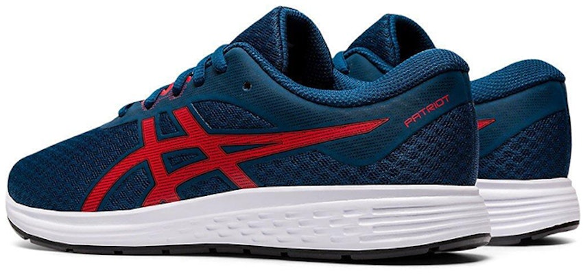 (JR) ASICS Patriot 11 Biru/Merah 1014A070-403 Shop (JR) ASICS Patriot 11 Biru/Merah 1014A070-403