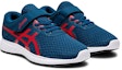 Lookbook (Preschool) ASICS Patriot 11 'Navy Red Velcro' 1014A071-403