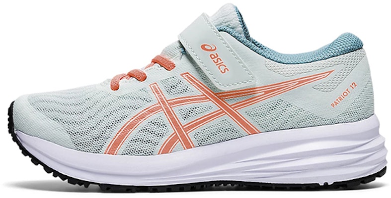 (Preschool) ASICS Patriot 12 'Bio Mint Sunrise Red' 1014A138-300 Buy (Preschool) ASICS Patriot 12 'Bio Mint Sunrise Red' 1014A138-300