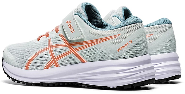 (Preschool) ASICS Patriot 12 'Bio Mint Sunrise Red' 1014A138-300 Shop (Preschool) ASICS Patriot 12 'Bio Mint Sunrise Red' 1014A138-300