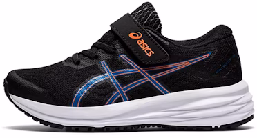 (Preschool) ASICS Patriot 12 'Black Blue' 1014A138-004 (Preschool) ASICS Patriot 12 'Black Blue' 1014A138-004