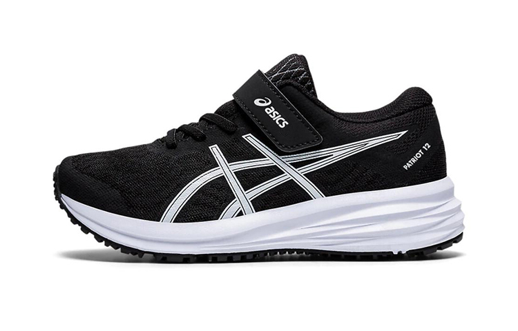 (Preschool) ASICS Patriot 12 'Black White' 1014A138-001