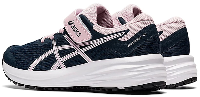 (Preschool) ASICS Patriot 12 'French Blue Barely Rose' 1014A138-421 Shop (Preschool) ASICS Patriot 12 'French Blue Barely Rose' 1014A138-421