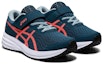 Lookbook (Preschool) ASICS Patriot 12 'Magnetic Blue Sunrise Red' 1014A138-400