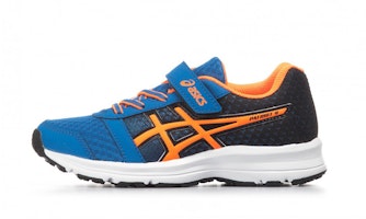 (Preschool) ASICS Patriot 9 'Blue Black Orange' C807N-4530 (Preschool) ASICS Patriot 9 'Blue Black Orange' C807N-4530
