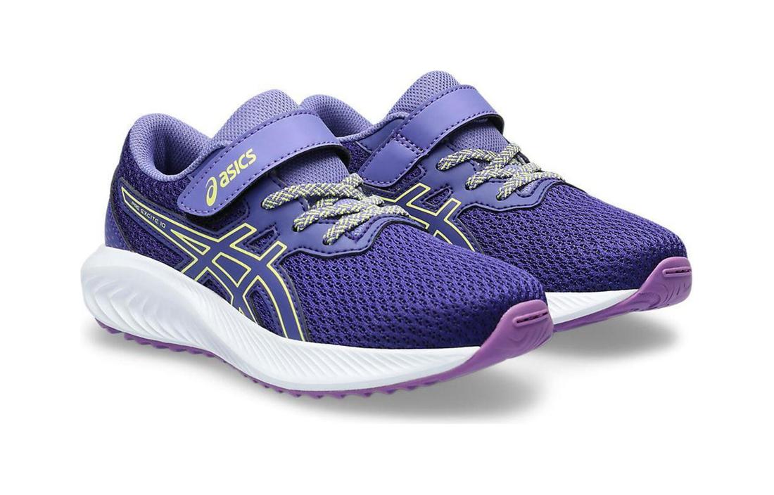 Lookbook (PS) ASICS Pre Excite 10 'Eggplant Glow Yellow' Sepatu Anak-anak 1014A297-402