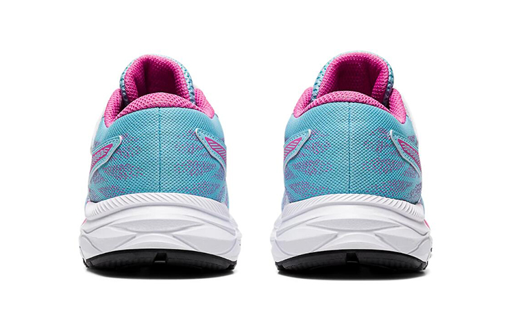 Purchase 亞瑟士 Pre Excite 7 魔術貼 透氣耐磨防滑 低幫跑步鞋 中童 藍粉