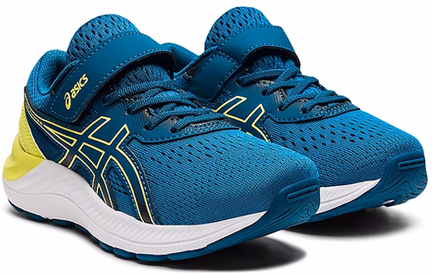 (PS) 아식스 프리 익사이트 8 '딥씨 블루 옐로우' 1014A197-414 Lookbook (PS) 아식스 프리 익사이트 8 '딥씨 블루 옐로우' 1014A197-414