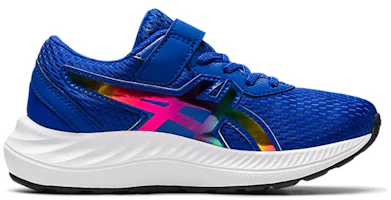 Order 中童 Asics Pre Excite 8 透氣耐磨 低幫跑步鞋 炫彩藍