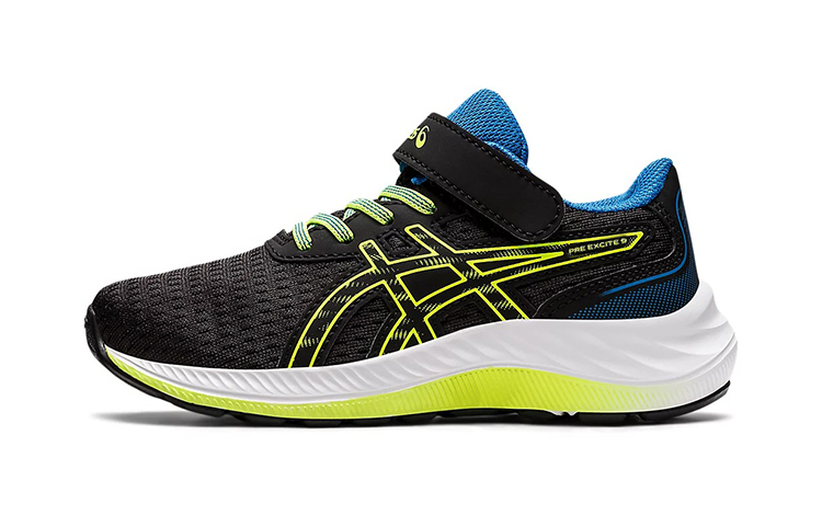 (Preschool) ASICS Pre Excite 9 'Black Hazard Green' 1014A234-003