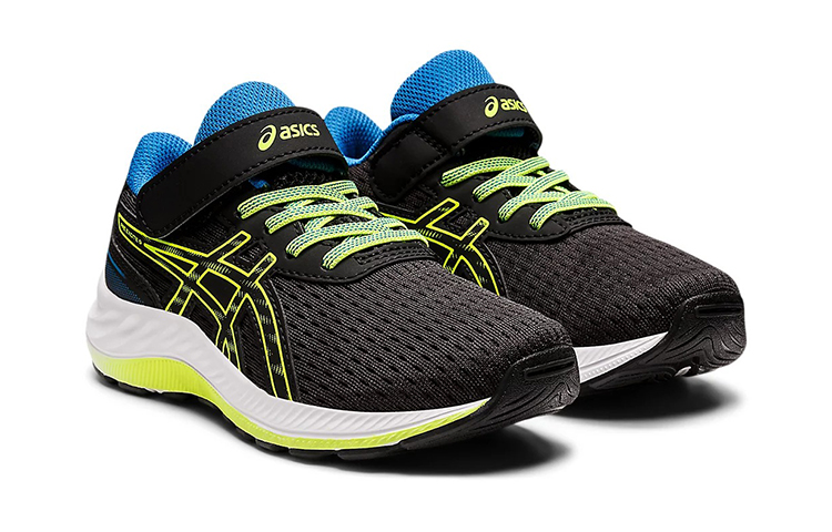 Lookbook (Preschool) ASICS Pre Excite 9 'Black Hazard Green' 1014A234-003