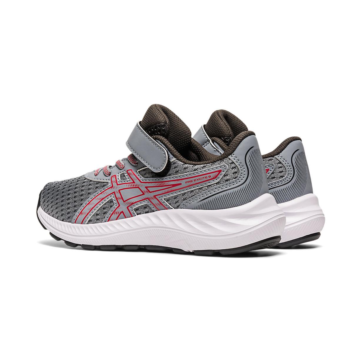 Lookbook (Preschool) ASICS Pre Excite 9 'Sheet Rock Electric Red' 1014A234-023