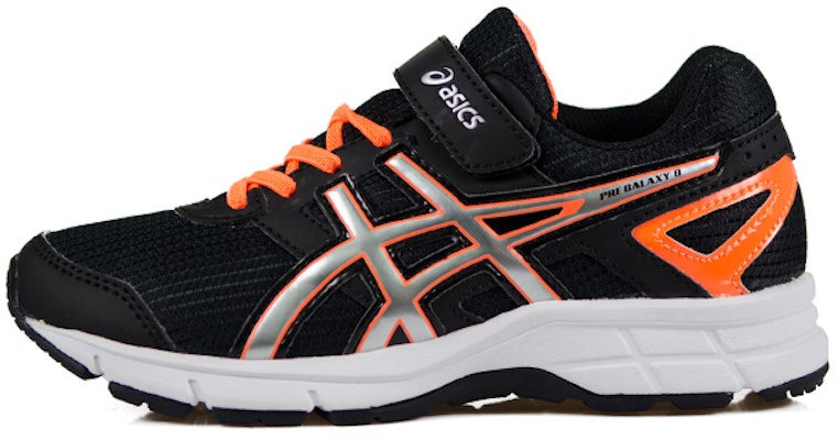 Buy Preschool ASICS Pre Galaxy 8 Black Silver Orange C522N 9993 Novelship