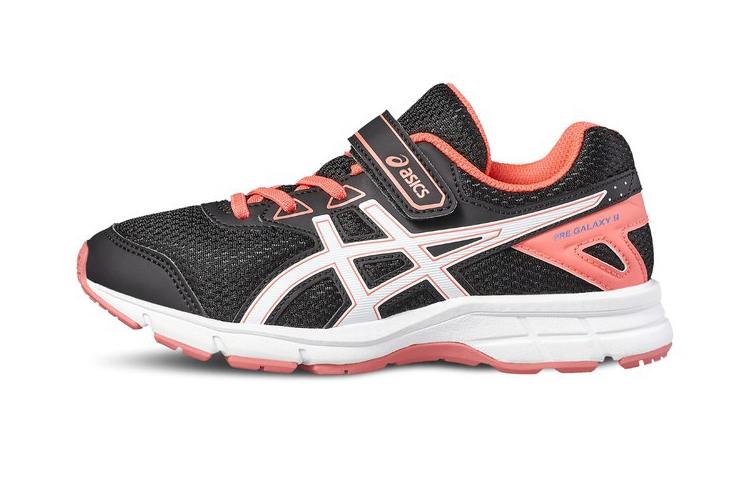 (Preschool) ASICS Pre Galaxy 'Black Orange' C627N-9901