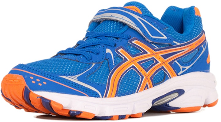 中童 Asics Pre Galaxy 魔術貼 舒適耐磨防滑 低筒運動跑步鞋 靛藍黃 Lookbook 中童 Asics Pre Galaxy 魔術貼 舒適耐磨防滑 低筒運動跑步鞋 靛藍黃