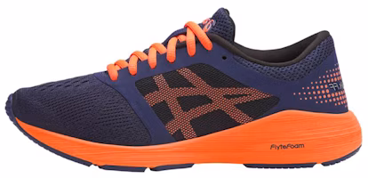 (Youth) ASICS Roadhawk FF Blue/ 'Orange' C743N-4930 (Youth) ASICS Roadhawk FF Blue/ 'Orange' C743N-4930