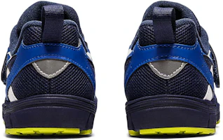 Shop 兒童 Asics 輕便耐磨緩震 低筒 兒童跑步鞋 藍色