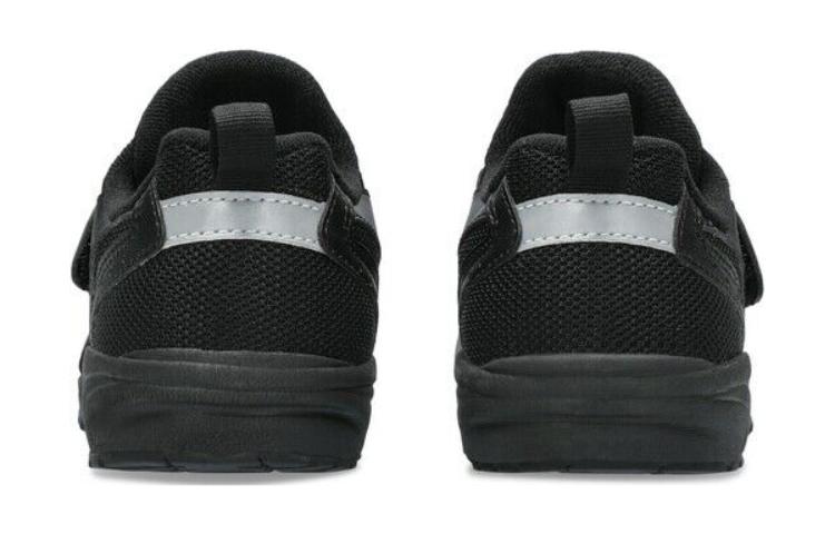 Shop 兒童 Asics 減震透氣 低幫 兒童跑步鞋 黑色