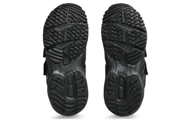 Purchase 兒童 Asics 減震透氣 低幫 兒童跑步鞋 黑色