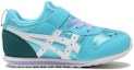 Order 兒童 Asics 輕便減震 低筒 兒童跑步鞋 青綠