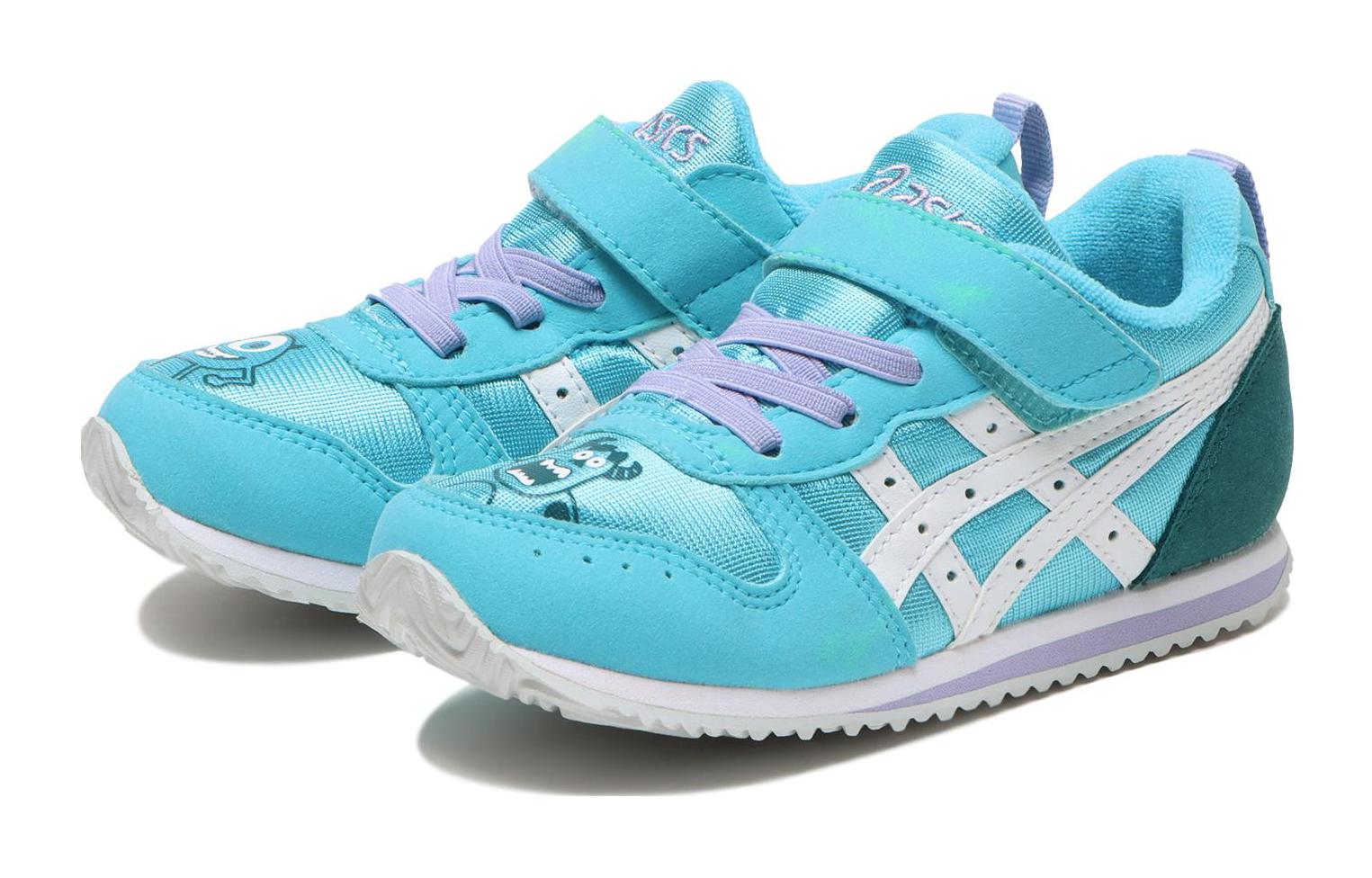 Lookbook 兒童 Asics 輕便減震 低筒 兒童跑步鞋 青綠