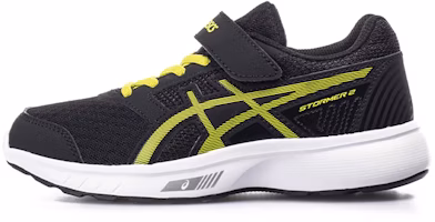 (Preschool) ASICS Stormer 2 'Black Yellow' C812N-9089 (Preschool) ASICS Stormer 2 'Black Yellow' C812N-9089