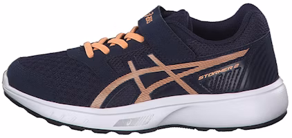 (Preschool) ASICS Stormer 2 'Blue Pink Velcro' C812N-400 (Preschool) ASICS Stormer 2 'Blue Pink Velcro' C812N-400